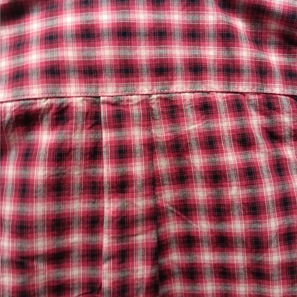 Ralph Lauren Boy 7 Shirt Top Button-up Long Sleeved Plaid - Picture 3 of 6